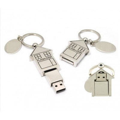 USB flash disk - kovový domek